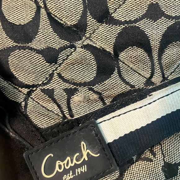 Women’s Coach Marriette logo canvas winter boots - Picture 10 of 13